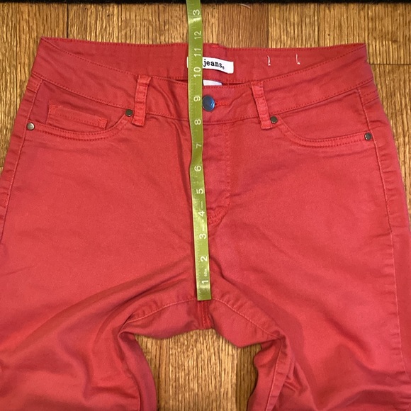 d. jeans Red Classic Denim Jeans Size 6 - Picture 6 of 9